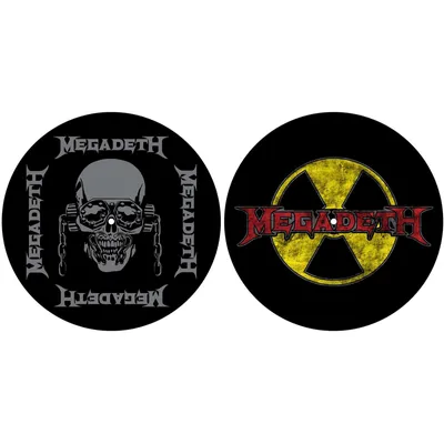 Produktbild von Megadeth - Podložka pod gramofon, Radioactive Set RO4031 (jedna velikost) (černá)