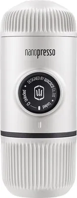 Produktbild von Wacaco Nanopresso Portable Kaffeemaschine Chill Weiß + Koffer