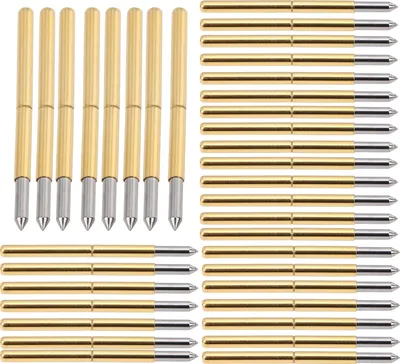 Produktbild von 100 Stück P125‑B Prüfspitzen, 2,0 mm Federprüfspitzen, Messing-Pogo-Pins