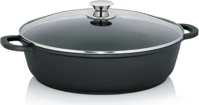 Produktbild von Kela Servierpfanne Kerros Aluminium 10cmh 36cmØ 7l, 11555
