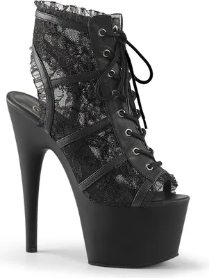 Produktbild von ADORE-796LC Damen Booties von Pleaser, Schwarz EU 38, US 8