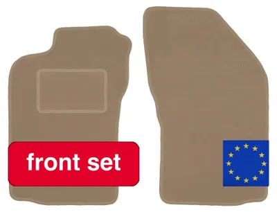 Productafbeelding van Achterkant, gemaakt van polypropyleen, op maat gemaakt, beige kleur, ontworpen voor de Alfa Romeo 147, robuuste constructie