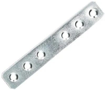 Obrázok produktu pre KOTARBAU, spojovacie dosky, ploché spojky, drevené spojky, 116 x 20 mm, strieborné, pozinkované