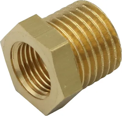 Produktbild von Messing Fitting Reduzierstück 1/8 IG x 1/4 AG Zoll Reduzierung