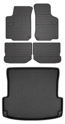 Obrázek produktu pro Gumové autokoberce SolidPRO + vana kufru pro: Skoda Octavia I 1996-2004 sedan 5 ks