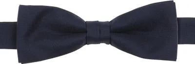 Produktbild von VENTI Herren Fliege 12x5cm Polyester/Seidenmix gewebt Marine