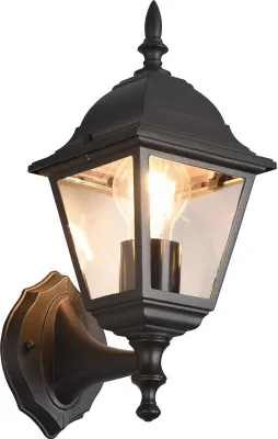 Produktbild von TRIO 205760132 LIVENZA Außenwandleuchte 1xE27 IP44 schwarz matt