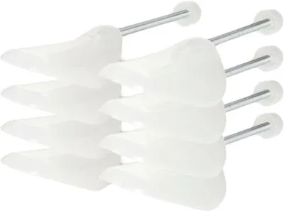 Produktbild von Famanu Schuhspanner Set - 4 Paar - Verstellbar für Größe 38–44 - Kunststoff Schuhformer für Damen und Herren - Schwarz
