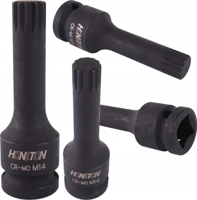 Image de Embout Honiton 1/2" À Choc Spline M14 78 Mm