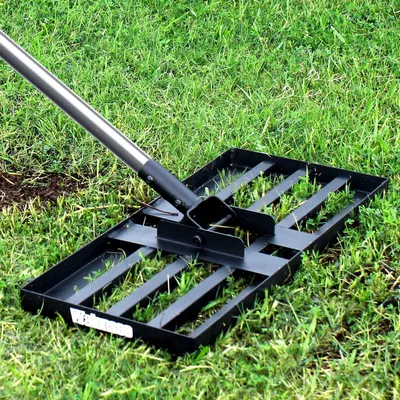 Produktbild von Walensee Rasenrakel Rasen-Nivellierrechen, Rasen-Einebner 198cm, 43×25cm