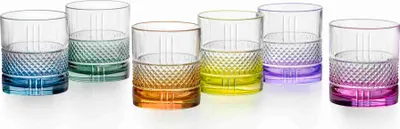 Immagine prodotto di RCR Set 6 Bicchieri Brillante Assortiti Cl 34