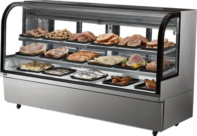 Immagine prodotto di VEVOR vetrina refrigerata vetrina pasticceria 901 L, vetrina refrigerata commerciale a 4 livelli banco dolci banco freddo con illuminazione a LED