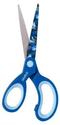 Produktbild von Bastelschere für Linkshänder / spitz / Farbe: blau