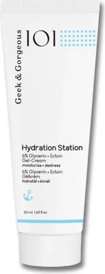 Produktbild von Geek & Gorgeous Hydration Station 6% Glycerin + Ectoin Gel-Cream, 50 ml