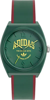 Produktbild von Adidas Uni Uhr PROJECT TWO GRFX Kunststoff grün AOST24073