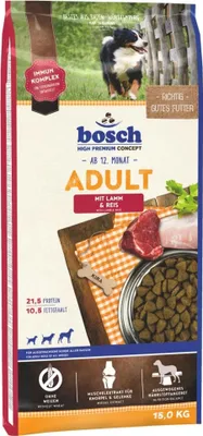 Produktbild von Bosch Adult Lamm & Reis - 15 Kg