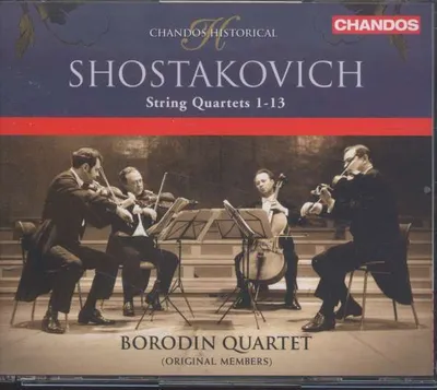 Produktbild von Borodin Quartet: Streichquartette 1-13