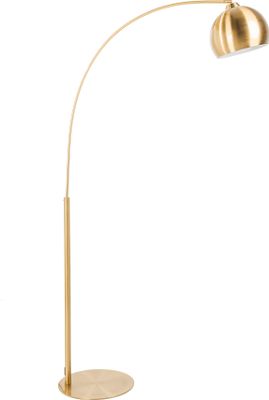Elegante Bogenlampe LOUNGE DEAL 205cm gold Stehlampe
