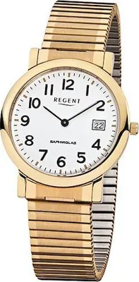 Produktbild von Regent Damen Armbanduhr Edelstahl F882 Zugband