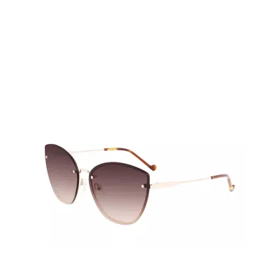 Produktbild von LIU.JO Sonnenbrille aus Metall, Goldfarben, 63/15/140, UV-Schutz Kategorie 3