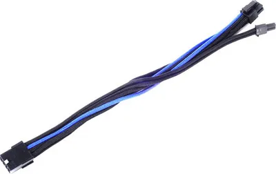 Obrázok produktu pre SilverStone SST-PP07-PCIBA Kábel PCI-8-Pin na PCIe-6+2-Pin, 250 mm - čierny/biely