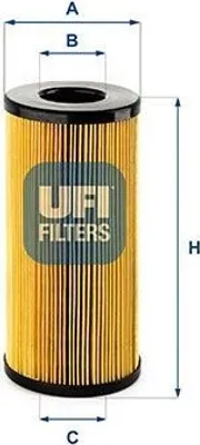 Zdjęcie produktu dla Filtr paliwa UFI 26.162.00 Element filtrujący