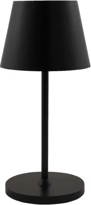 Obrázek produktu pro Stolní lampa ROLF KERN LED: dobíjecí, stmívatelná, IP54, 25 cm, černá