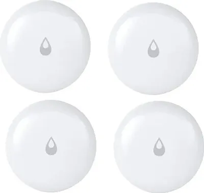 Produktbild von Aqara Wasserlecksensor, IP67 wasserdichtes Design, langlebige Batterielebensdauer, 4 Stück Wassersensor