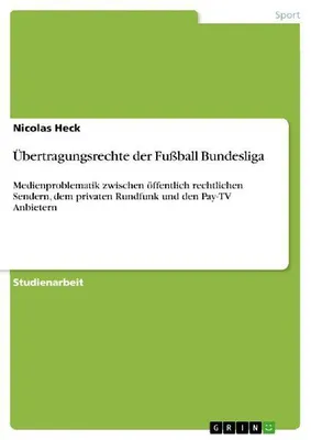 Produktbild von Übertragungsrechte der Fußball Bundesliga