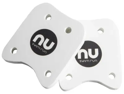 Image de Nu Swimrun Système de flottaison pour les pieds Blanc Blanc One Size