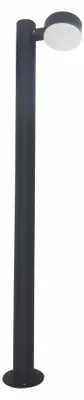 Immagine prodotto di LEDS C4 Lampada da esterno - 10,5 W, luce bianca neutra, 1200 lm, grado di protezione IP54, colore grigio