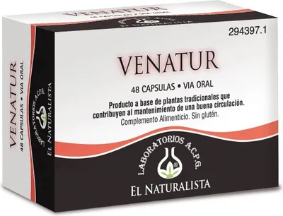 Obrázek produktu pro El Natural Venatur 48 kapslí 375 mg