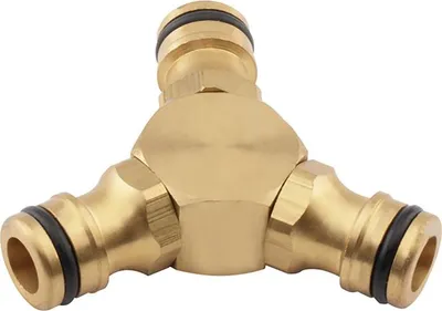 Produktbild von Verbindungsstück Strend Pro, Messing, 1/2", 3-Wege