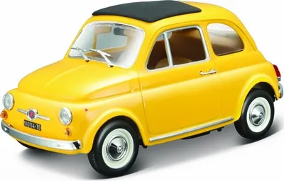 Image de Bburago 1:24 Fiat 500 F 1965 Jaune
