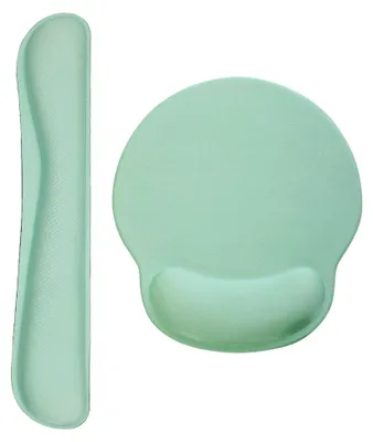 Produktbild von Ergonomisches Mauspad mit Handballenauflage und Handgelenkstütze in Grün