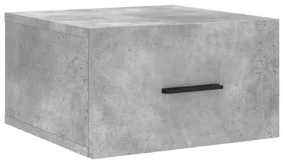 Produktbild von vidaXL Wand-Nachttisch Betongrau 35x35x20 cm