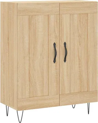 Obrázek produktu pro Příborník dub sonoma 69,5 x 34 x 90 cm kompozitní dřevo