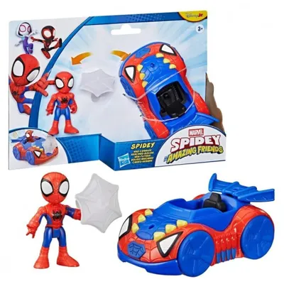 Produktbild von Marvel Spidey und seine Super-Freunde Spidey Web-Flitzer, 3 Jahr(e)
