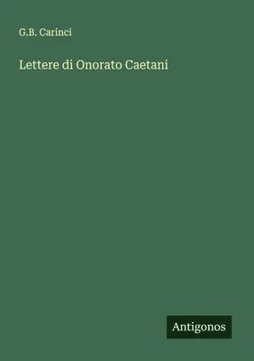 Produktbild von Briefe von Onorato Caetani