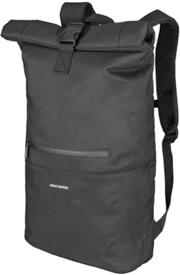 Produktbild von Roll-Top Fahrrad-Tasche 30l - Wasserfeste und sehr individuell faltenbare Reise-Tasche (Dunkelgrau)