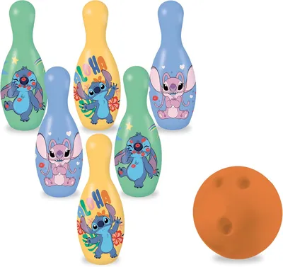 Immagine prodotto di Birilli da bowling per bambini Mondo 28749 Stitch