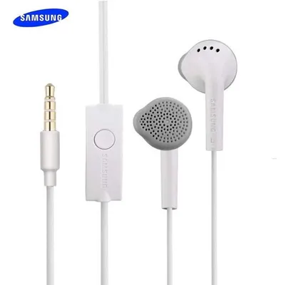Produktbild von Samsung, 3,5mm In-Ear-Kopfhörer mit Fernbedienung und integriertem Mikrofon., Weiß