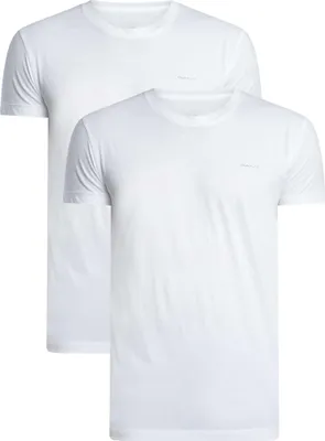 Produktbild von GANT 2er Pack Lounge Crew T-Shirts, Weiß XL