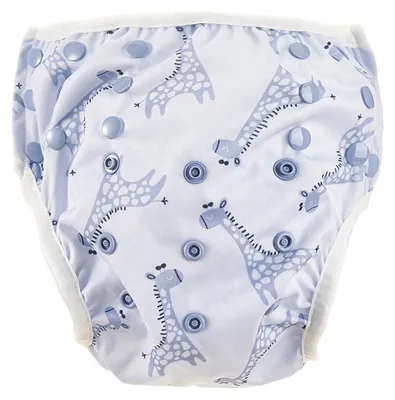 Produktbild von HappyBear Blue Giraffe Schwimmwindel
