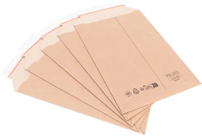 Produktbild von 100 Versandtaschen Karton  250 x 353 mm DIN A4 Braun