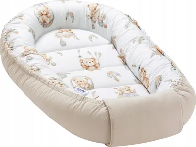 Produktbild von Babynest Jukki Comfort 55 x 100 cm 100% Baumwolle Boho Bears