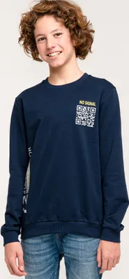 Produktbild von Jungen-Sweatshirt No Signal  - Navy - 140