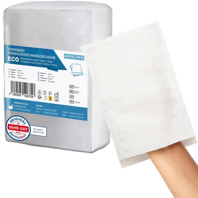 Produktbild von Feuchttücher für Babys – 50 Stück – Für Kinder und Erwachsene – Feuchttücher, 60g – m² – Weiße, weiche Waschlappen