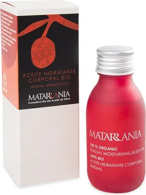 Image de Matarrania 100% Bio Huile Sensuelle Hydratante pour le Corps 100ML