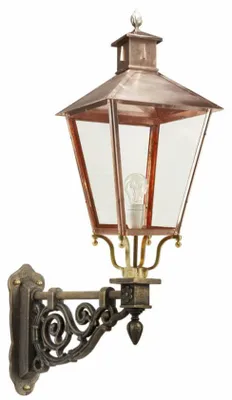 Productafbeelding van Bronzen muurlamp Wolfsburg L